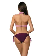 Roxie Vigneto-Rododendro plavky M-326 růžové s lilkem (105) - Marko