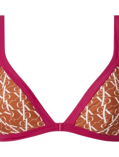 One Monogram Dámský vrchní díl plavek KW0KW01747-0HD - Calvin Klein