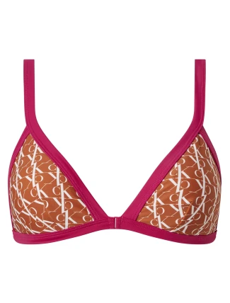 One Monogram Dámský vrchní díl plavek KW0KW01747-0HD - Calvin Klein One Monogram Dámský vrchní díl plavek KW0KW01747-0HD - Calvin Klein