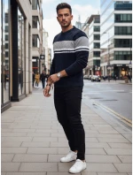 Pánský tmavě modrý svetr FashionStreet WX2244z