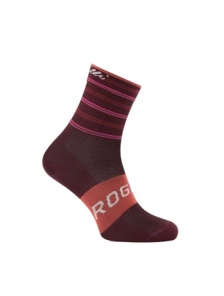Rogelli dámské ponožky STRIPE bordó 40-43