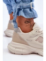 Modní Dámské Sportovní Boty S Síťovinou Bežové Venice Modní Dámské Sportovní Boty S Síťovinou Bežové Venice