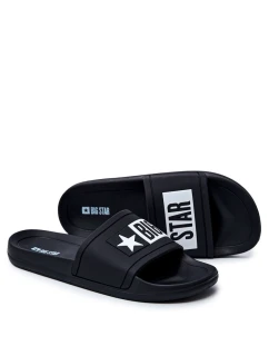 Pánské Klasické Nazouváky Big Star Černé DD174699