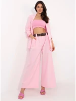 DHJ kalhoty SP 5583 1.83 světle růžová