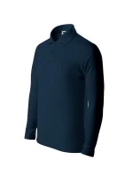 Pique Polo LS polokošile dětská námořní modrá Pique Polo LS polokošile dětská námořní modrá