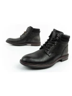 Pánské boty Wrangler George sable boots smart fashionable black