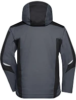 Daiber JN 824 Pracovní zimní softshellová bunda - Strong 02.0824 carbon/black