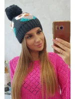 Dámská čepice Owl K340 navy blue Dámská čepice Owl K340 navy blue