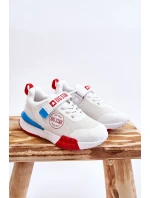 Nízká dětská sportovní obuv Memory Foam System Big Star LL374213 Bíle
