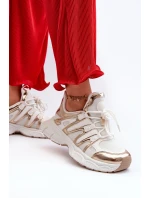 Dámské tenisky na masivní podrážce bílé Ellerai Dámské tenisky na masivní podrážce bílé Ellerai