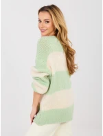 Jumper MI SW 0122.51 světle zelený