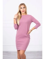 Klasické tmavě růžové šaty Klasické tmavě růžové šaty