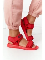 Dámské Sportovní Sandály Big Star HH274A027 červené