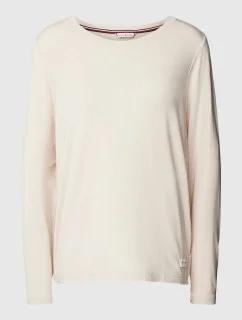 Dámské tričko UW0UW04985 ABH krémové - Tommy Hilfiger