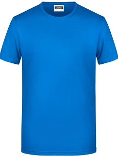 Daiber 8008 Pánské tričko z bio bavlny 02.8008 cobalt