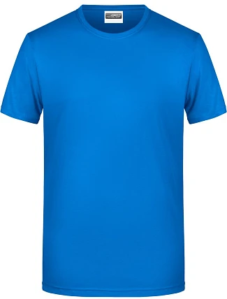 Daiber 8008 Pánské tričko z bio bavlny 02.8008 cobalt Daiber 8008 Pánské tričko z bio bavlny 02.8008 cobalt