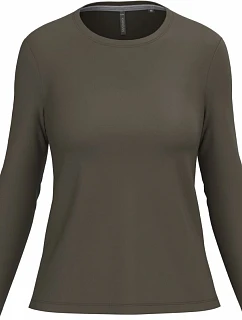 Kariban K 383 Dámské tričko s dlouhým rukávem 20.K383 dark khaki