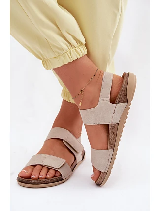 Dámské sandály Inblu AA000070 Béžové