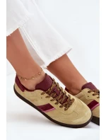 Dámské semišové tenisky Big Star HI-POLY SYSTEM – limetkové