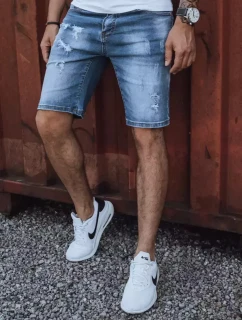 FashionStreet pánské modré džínové šortky SX2154