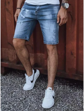 FashionStreet pánské modré džínové šortky SX2154