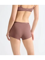 Dámské kalhotky GO Daily Cotton Short 3P - BROWN - sv. hnědé 1141 - SLOGGI