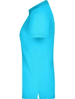 Daiber JN 709 Dámské elastické piqué polo 02.0709 turquoise Daiber JN 709 Dámské elastické piqué polo 02.0709 turquoise