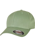 Flexfit 6277 6 Panelová kšiltovka Flexfit Wooly Combed 55.6277 dark leaf green