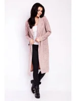 Svetr na zapínání M118 růžový - Infinite You Svetr na zapínání M118 růžový - Infinite You