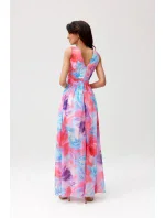 Dámské šaty SUK0477 53D /195907 Multicolor - Roco Fashion