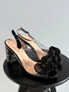 Sandály na podpatku model 225146 Step in style