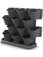 VERTIKÁLNÍ ZAHRADNÍ KVĚTINY STOJÍCÍ ANTHRACITE dětské