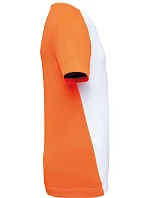 Kariban ProAct PA 4016 Dětské kontrastní sportovní tričko 20.4016 white/fluorescent orange Kariban ProAct PA 4016 Dětské kontrastní sportovní tričko 20.4016 white/fluorescent orange