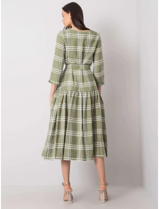 LK SK šaty 508074.39P khaki barva