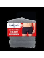 Pánské boxerky LIGHT COTTON BOXER - BELLINDA - světle růžová