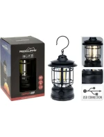 KEMPINKOVÁ SVÍTILNA ČERNÁ 18CM USB NABÍJENÍ REDCLIFFS