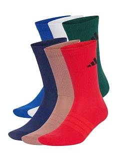 Ponožky adidas Cushioned Crew, 6 párů, barevné, KY1904
