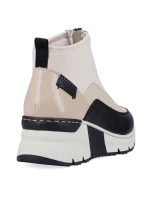 Rieker W RKR608 béžová kotníčková obuv Rieker W RKR608 béžová kotníčková obuv