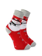 Unisex vánoční ponožky v krabičce – 1 pár se sněhulákem