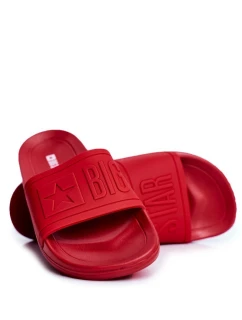 Pánské Klasické Nazouváky Big Star Červené DD174689