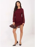 Šaty IT SK 9975.99 bordó Šaty IT SK 9975.99 bordó