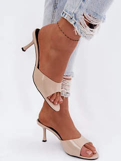 Klapky na podpatku model 227948 Step in style