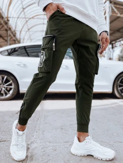 Pánské bojové kalhoty zelené FashionStreet UX4310