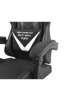 HERNÍ ŽIDLE FURY AVENGER L BLACK & WHITE NFF-1711 HERNÍ ŽIDLE FURY AVENGER L BLACK & WHITE NFF-1711