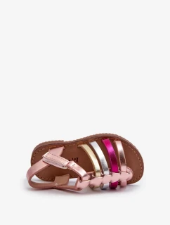 Dětské sandály Gladiator se zapínáním na suchý zip, vícebarevné Radovia