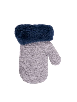 YOCLUB RED-0001C Chlapecké kožešinové rukavice