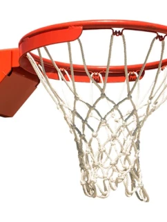 SÍŤKA NA OBRUČE BÍLÁ 1KS/ 12 DRŽÁKŮ PES 5 NETEX