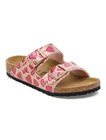 Žabky Birkenstock ARIZONA KIDS BS 1030434 ELECTRIC METALLIC COPPER HEARTS (standardní šířka)
