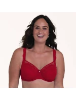 Selma podprsenka s kosticí Full Cup 5635 red - RosaFaia