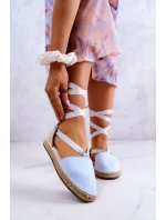 Dámské vázané espadrilky Big Star JJ274863 Modré Dámské vázané espadrilky Big Star JJ274863 Modré